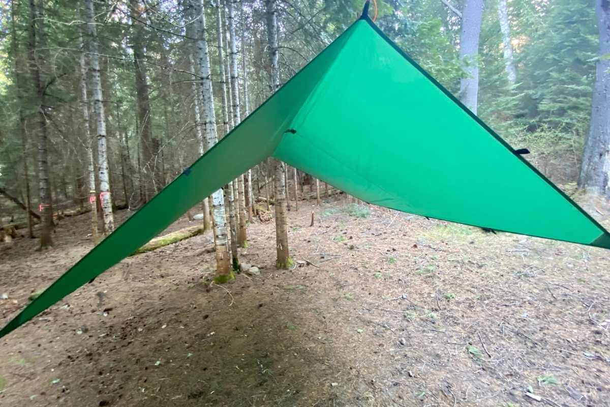 How to set up a tarp for camping Gone Camping Again