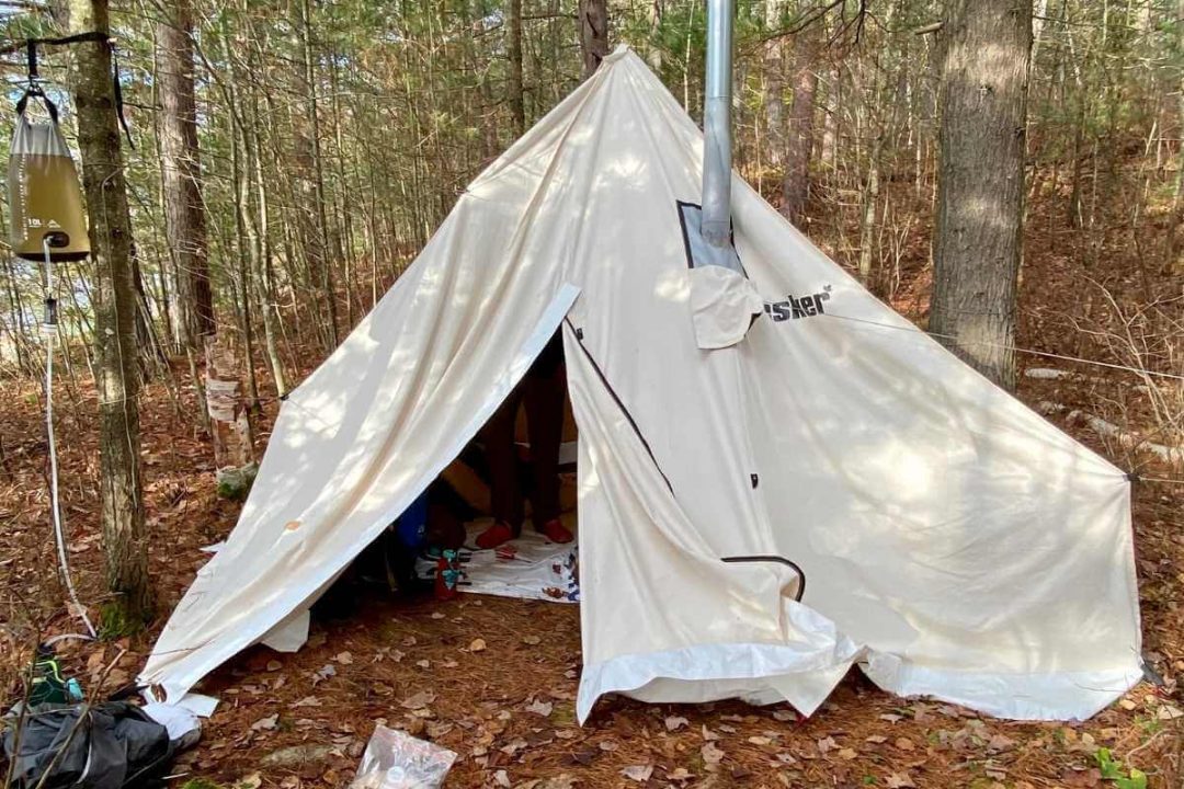 What is hot tent camping? Gone Camping Again