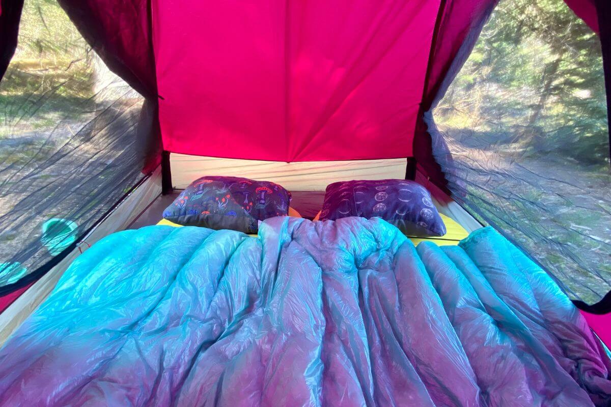 What size air mattress fits in a 2, 3, and 4person tent?